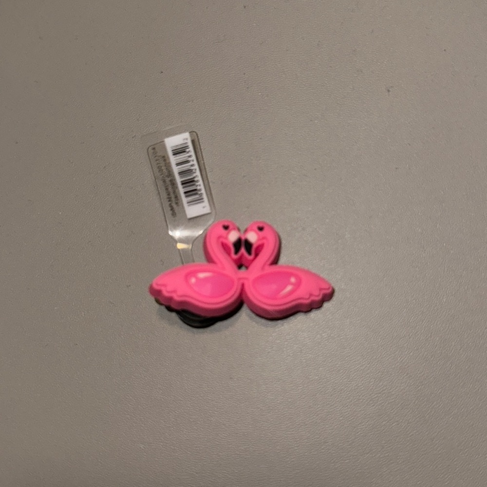 NWT Crocs Flamingo Sunnies Charm